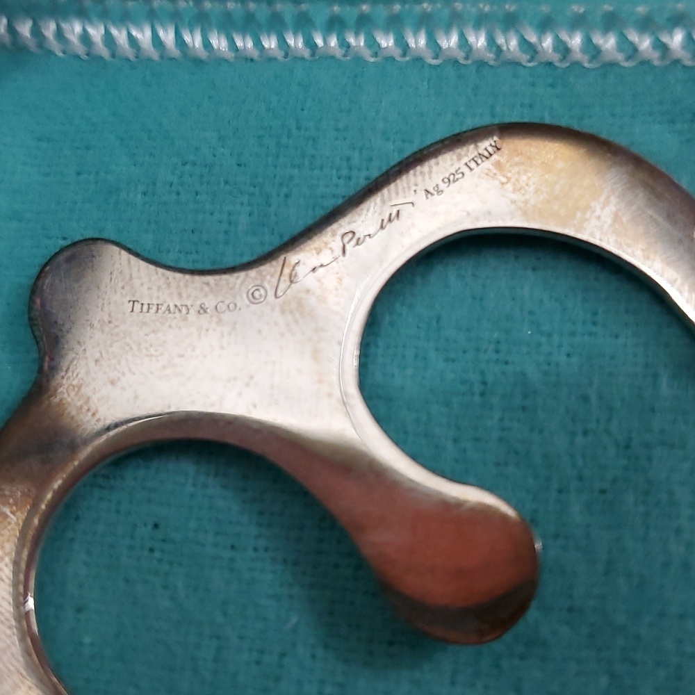 Tiffany & Co Sterling Silver Apple Bookmark - Picture 3 of 3